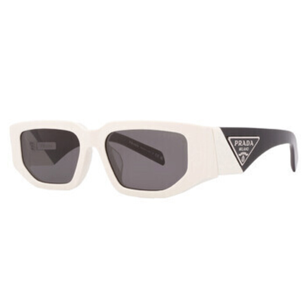 Prada PR09ZSF Sunglasses Acetate/Metal Rectangle